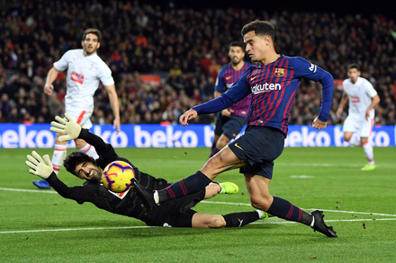 Barcelona x Eibar - Liga Espanhola 2018/19 - CampeonatoJornada 19