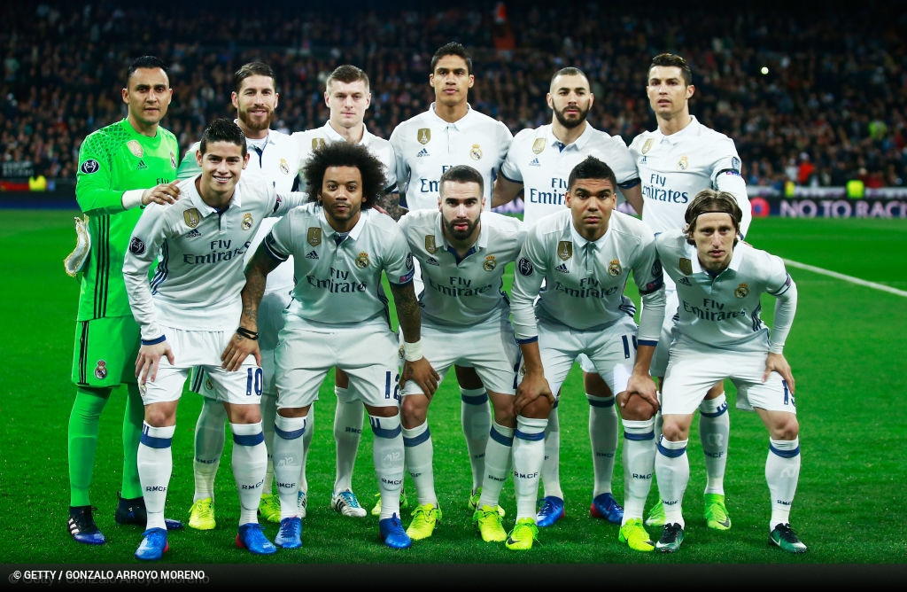 Real Madrid x Napoli - Liga dos Campees 2016/17 - Oitavos-de-Final | 1 Mo